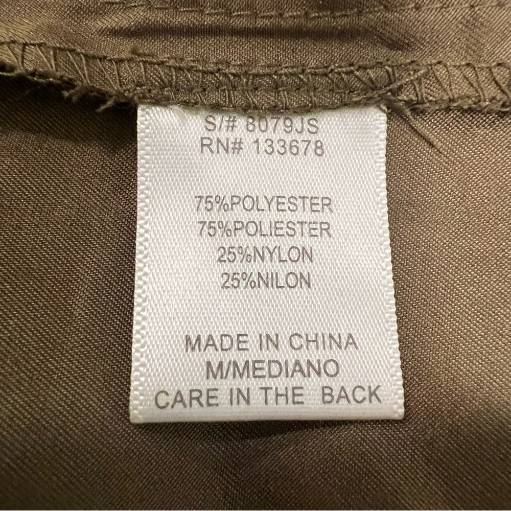 LOVE TREE Military / Utility Style Lightweight Spring or Fall Jacket Size Medium - Picture 16 of 16